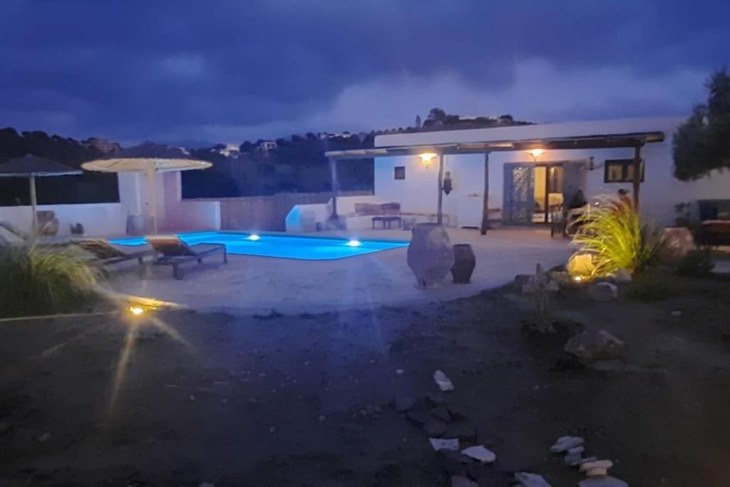 Villa Louloudia Stylish Luxury Villa With Private Pool Пицидия Екстериор снимка